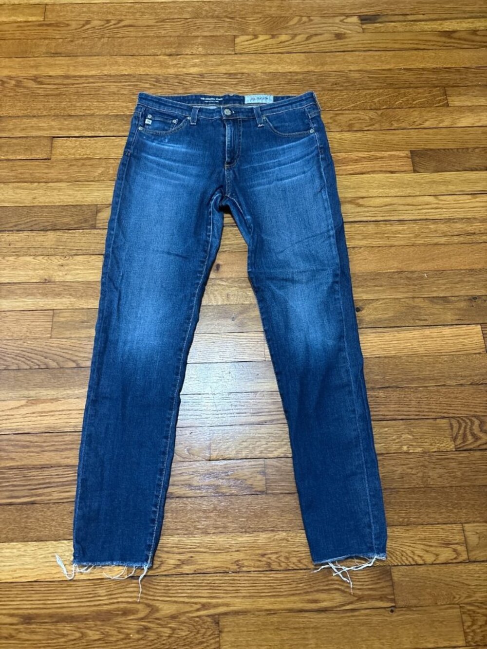 Adriano Goldschmied AG-ED Denim The Legging Ankle Super Skinny Jeans Sz 29R Blue